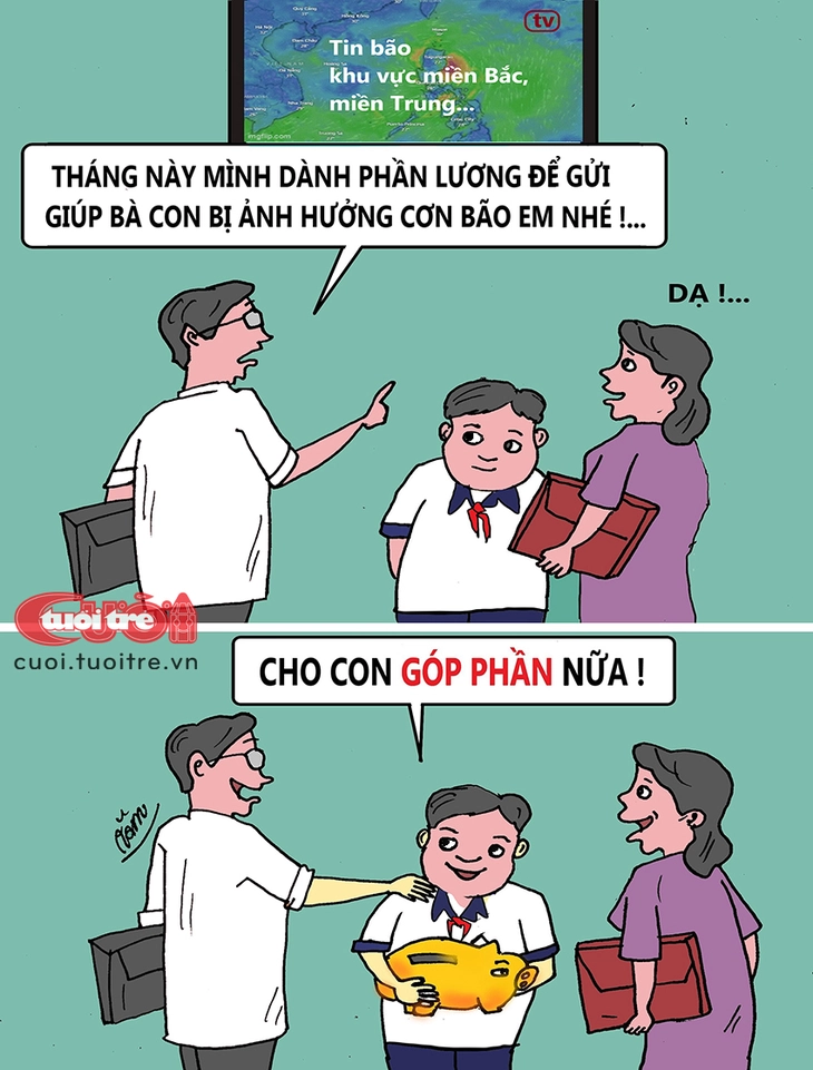 Một phần nhỏ cho đồng bào - Ảnh 1.