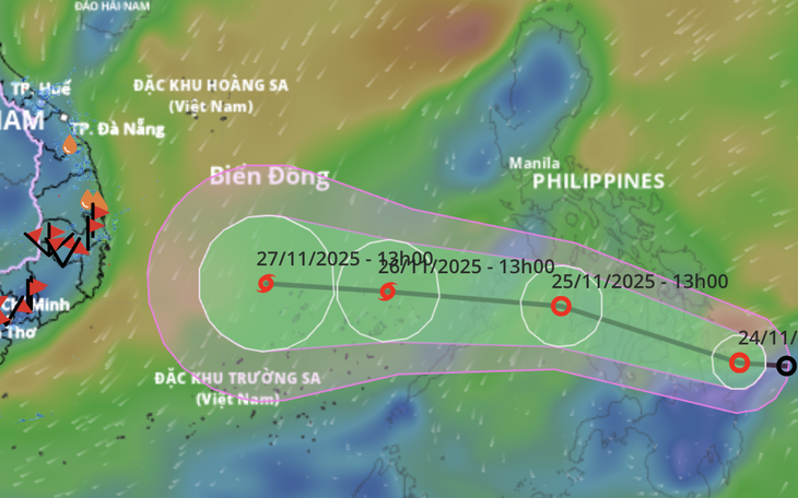 Sáng nay hồ Dầu Tiếng xả nước - Ảnh 2.