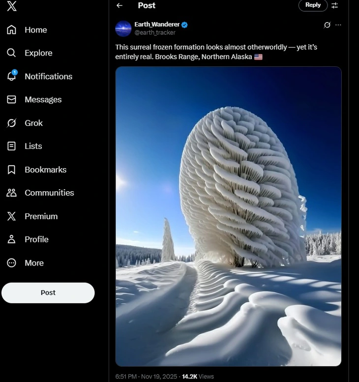 băng tuyết bao phủ - Ảnh 2.