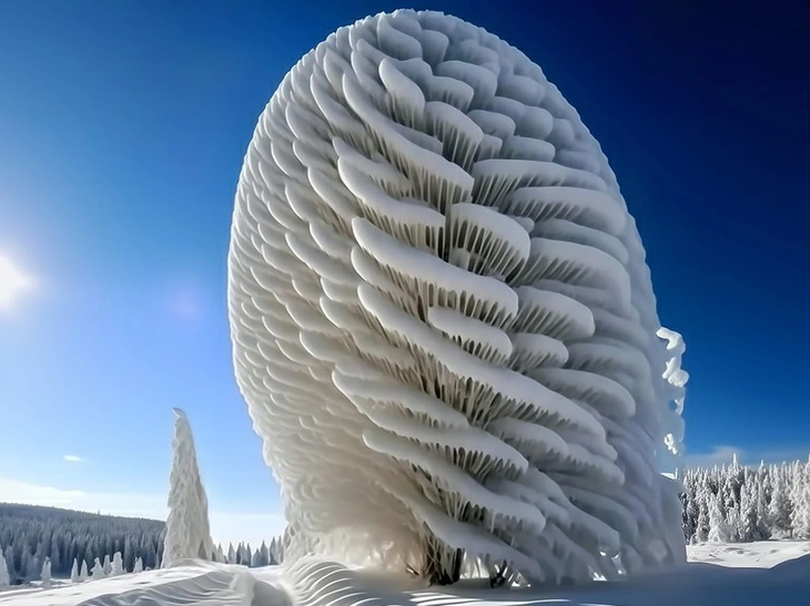 băng tuyết bao phủ - Ảnh 1.