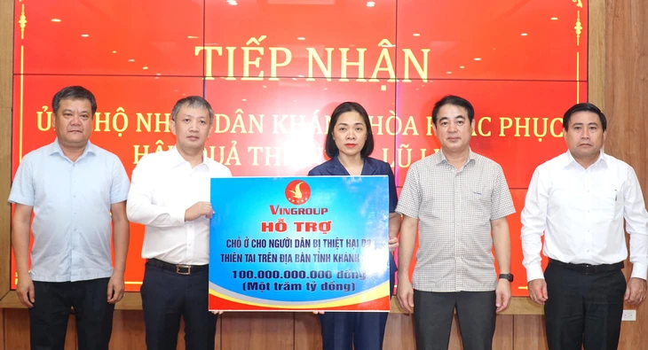 Vingroup hỗ trợ Khánh Hòa 100 tỉ đồng khắc phục thiệt hại sau mưa lũ lịch sử- Ảnh 1. Khánh Hòa - Ảnh 1.