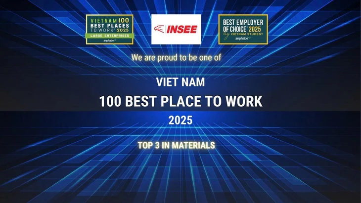 INSEE Việt Nam lần thứ 6 vào Top 100 Nơi làm việc tốt nhất Việt Nam - Ảnh 2.