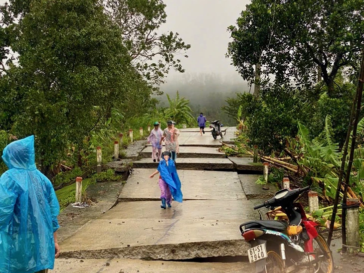 sạt lở - Ảnh 2.