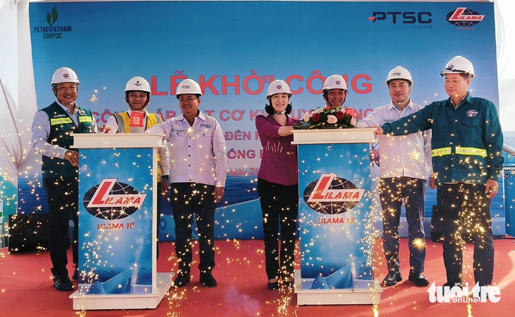 Lắp đặt cơ khí tuyến ống bờ của Dự án đường ống dẫn khí Lô B - Ô Môn - Ảnh 1.