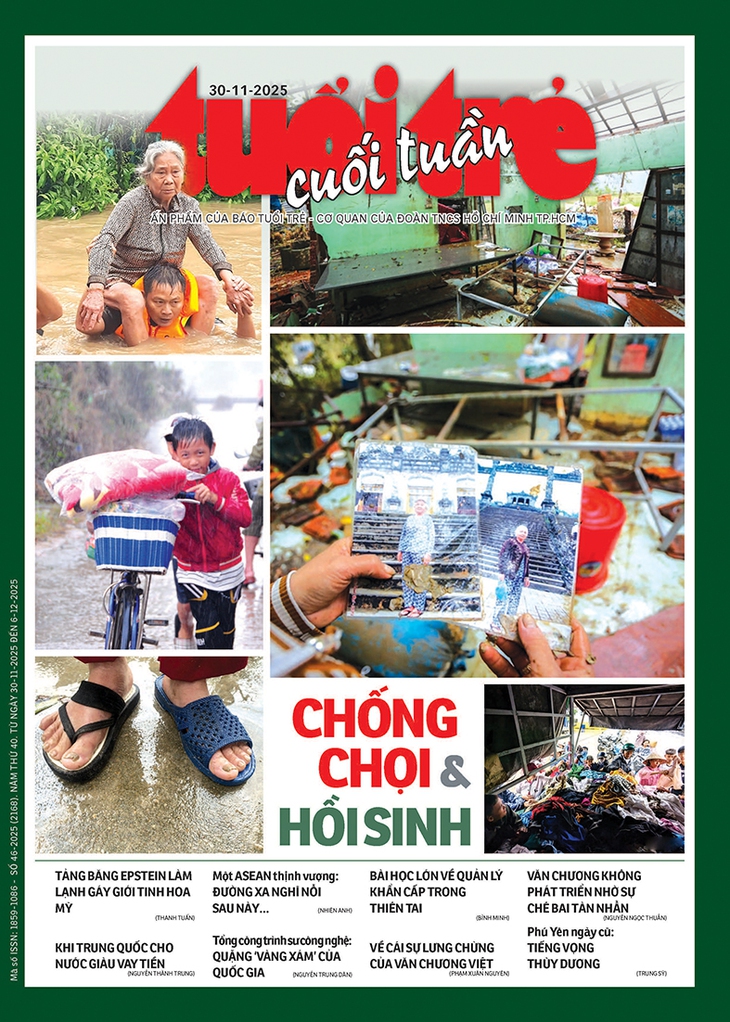 Tuổi Trẻ Cuối Tuần số 46-2025: Chống chọi & hồi sinh - Ảnh 1.