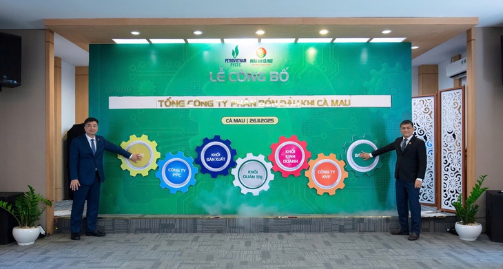 PVCFC tổ chức lễ công bố Tổng công ty Phân bón Dầu khí Cà Mau - Ảnh 3.