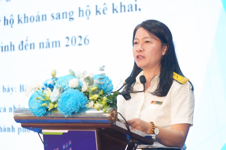 Hàng trăm hộ kinh doanh, doanh nghiệp hào hứng tìm hiểu về chuyển đổi thuế - Ảnh 7.