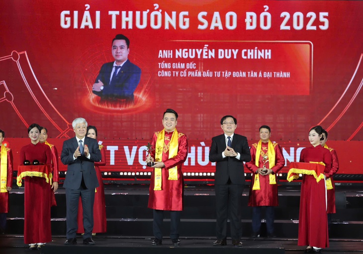 giải thưởng sao đỏ - Ảnh 1.