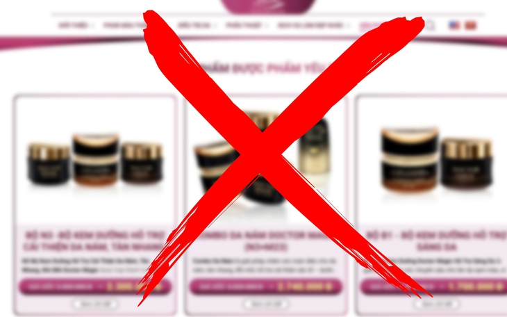 Bộ Y tế lại thu hồi, đình chỉ lưu hành hàng loạt mỹ phẩm vi phạm - Ảnh 2.