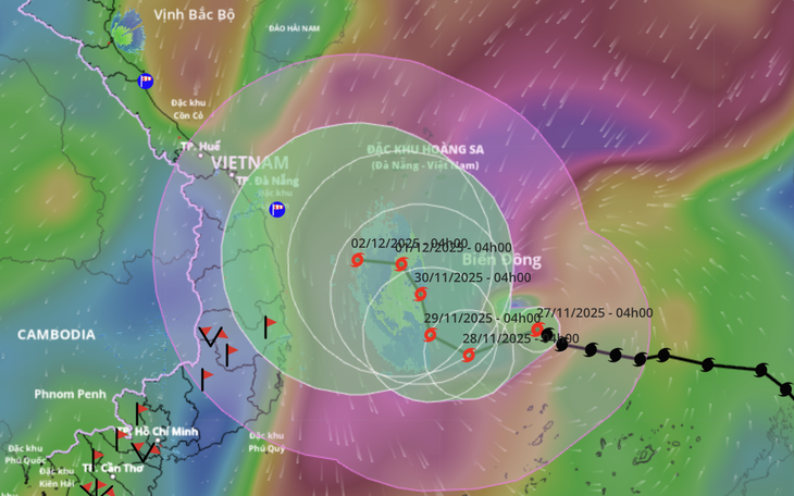 Vùng áp thấp hiếm gặp ở eo biển Malacca liệu có tác động tới Nam Biển Đông? - Ảnh 2.