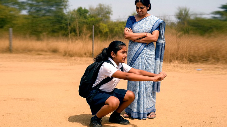 Thực hư sự việc bé gái tử vong vì bị phạt 100 lần gập bụng do đi học trễ? - Ảnh 1.