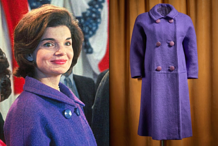 Đấu giá chiếc áo khoác huyền thoại của Đệ nhất phu nhân Mỹ Jackie Kennedy - Ảnh 1.