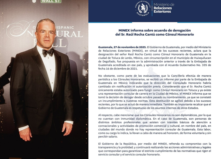 Chủ tịch Miss Universe bị tước chức Lãnh sự danh dự của Guatemala - Ảnh 2.