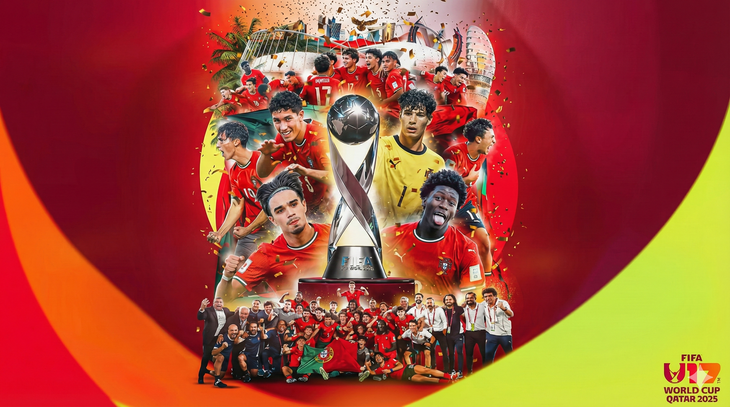 Ronaldo gửi tin nhắn chúc mừng đàn em, khi Bồ Đào Nha vô địch U17 World Cup 2025 - Ảnh 1.