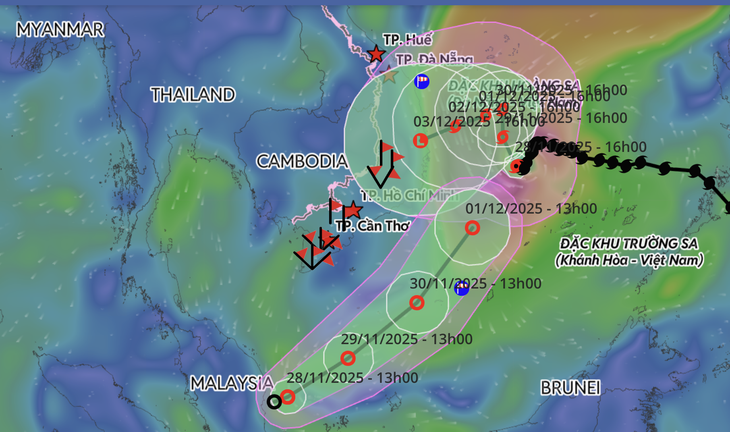 Áp thấp nhiệt đới - Ảnh 1.