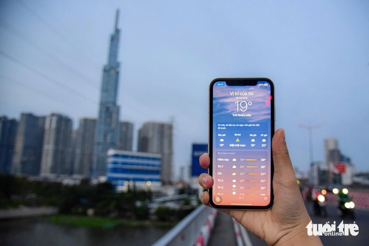 TP.HCM lạnh - Ảnh 1.