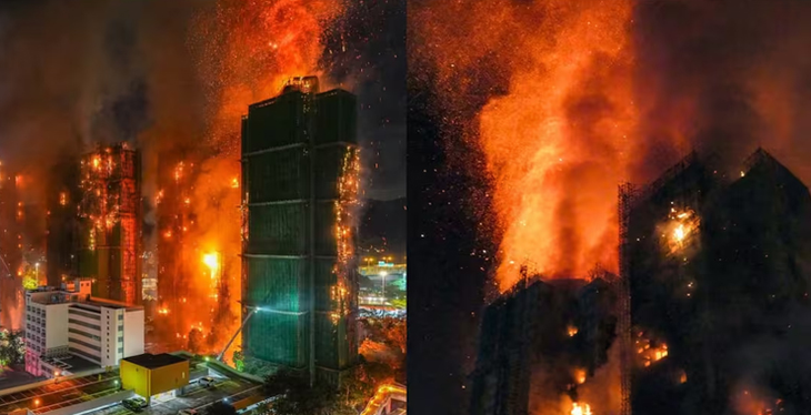 cháy chung cư - Ảnh 1.