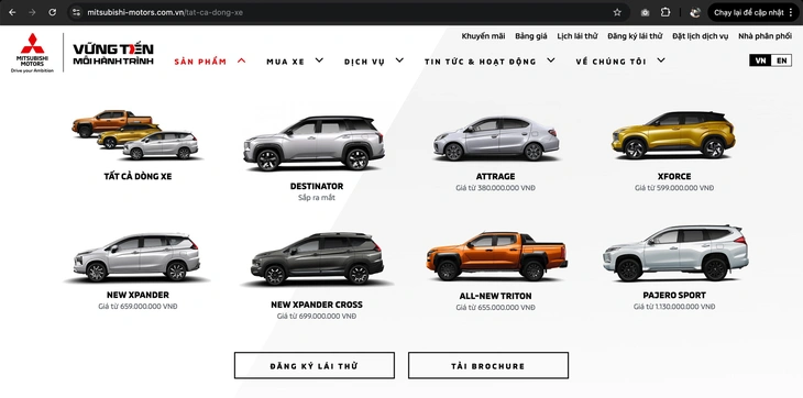 Mitsubishi Outlander dừng bán tại Việt Nam, mở đường cho Destinator, nhiều fan tiếc nuối- Ảnh 2. Mitsubishi Outlander - Ảnh 1.