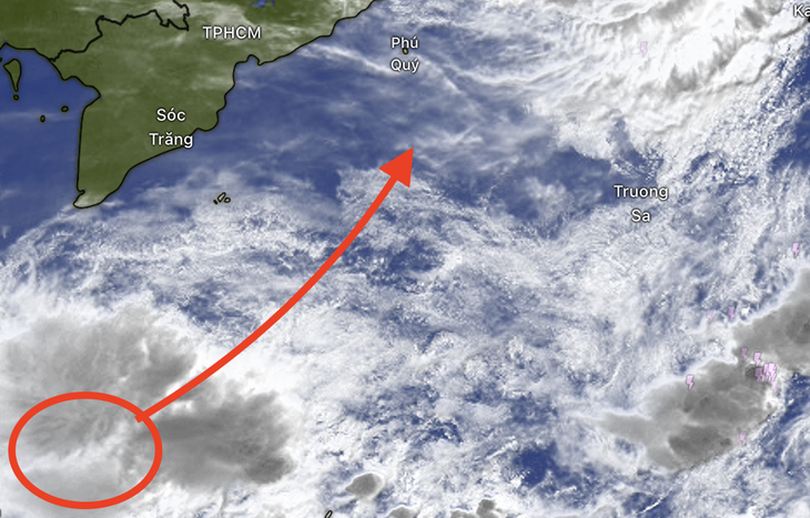 áp thấp nhiệt đới - Ảnh 1.