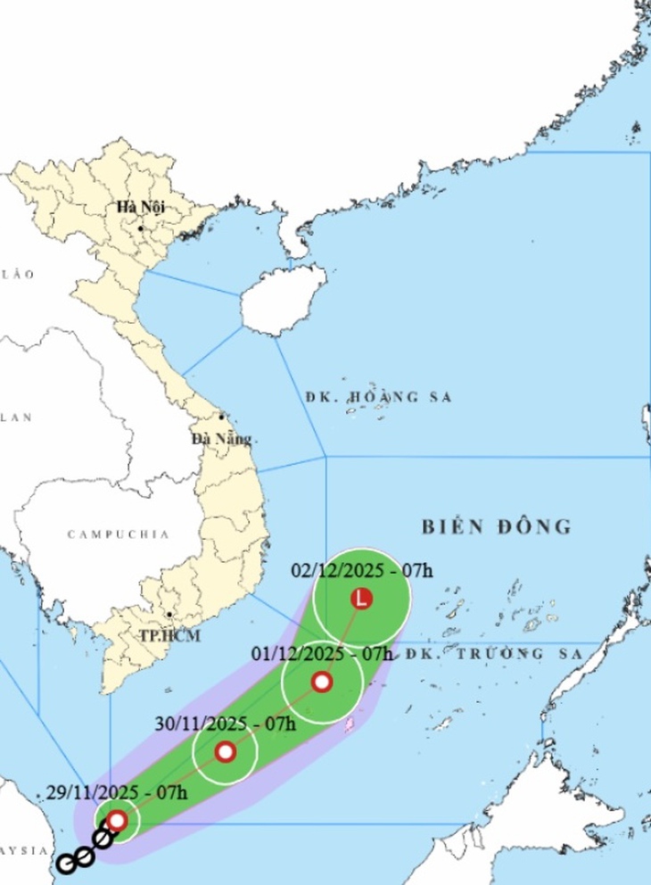 Áp thấp nhiệt đới - Ảnh 2.