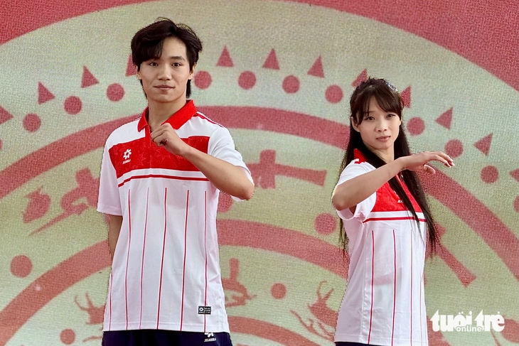 Đoàn thể thao Việt Nam dự SEA Games 33 với trang phục mới - Ảnh 3.