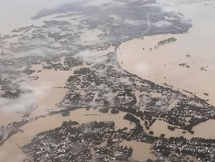 Ảnh lũ lụt Việt Nam bị chia sẻ sai thành ảnh lũ lụt tại Thái Lan - Ảnh 1.