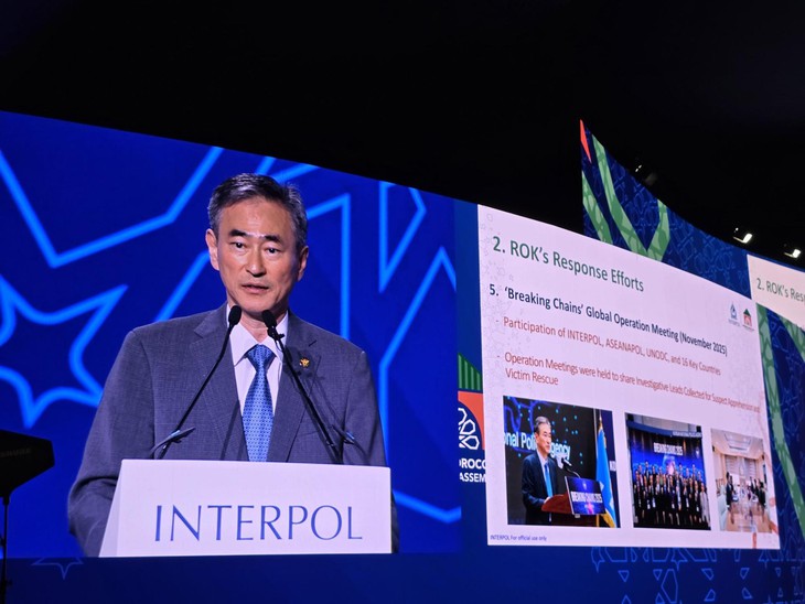 Interpol thông qua nghị quyết chống lừa đảo xuyên quốc gia - Ảnh 1. Interpol thông qua nghị quyết chống lừa đảo xuyên quốc gia - Ảnh 1.