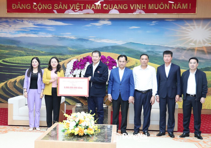 Đồng Nai hỗ trợ 41 tỉ đồng giúp 4 tỉnh miền Bắc khắc phục hậu quả bão lũ - Ảnh 3.