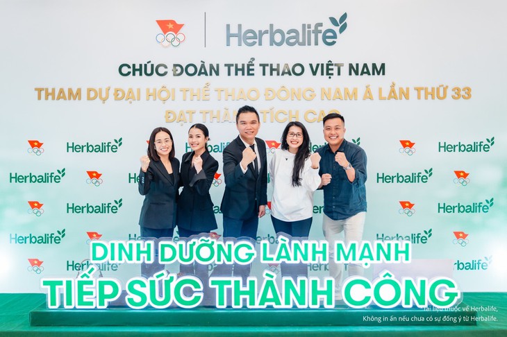Herbalife Việt Nam cùng Ủy ban Olympic Việt Nam tổ chức Lễ xuất quân dự SEA Games 33 - Ảnh 3.