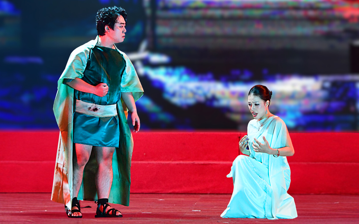 Thanh Ngọc và Đinh Tiến Đạt lần đầu kết hợp, kể lại bi kịch Mỵ Châu - Trọng Thủy  - Ảnh 5.