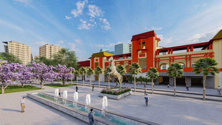 Xây công viên khu trường đua Phú Thọ gần 100 tỉ đồng - Ảnh 12. Xây công viên khu trường đua Phú Thọ gần 100 tỉ đồng - Ảnh 10.