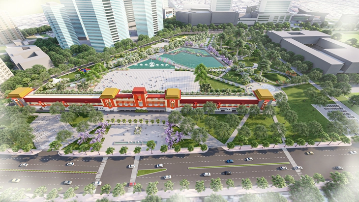 Xây công viên khu trường đua Phú Thọ gần 100 tỉ đồng - Ảnh 1. Xây công viên khu trường đua Phú Thọ gần 100 tỉ đồng - Ảnh 1.