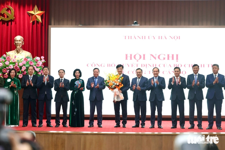 Chủ nhiệm Ủy ban Kiểm tra Trung ương Nguyễn Duy Ngọc làm Bí thư Thành ủy Hà Nội - Ảnh 3.