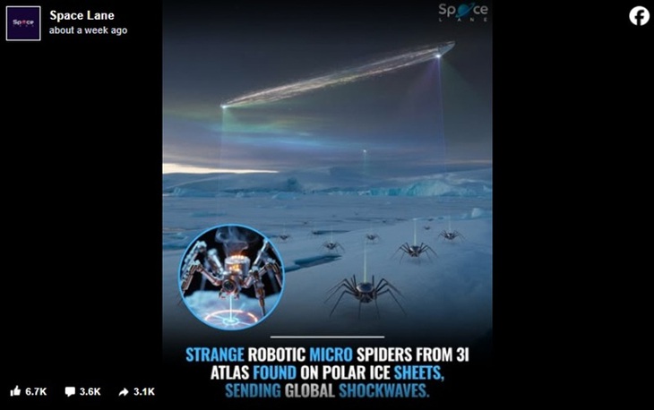 Tìm thấy nhện robot ngoài hành tinh ở Nam Cực? - Ảnh 2.