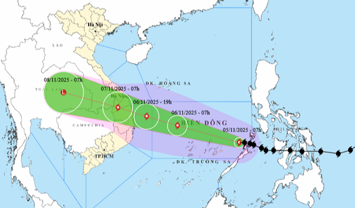 bão kalmaegi - Ảnh 1.