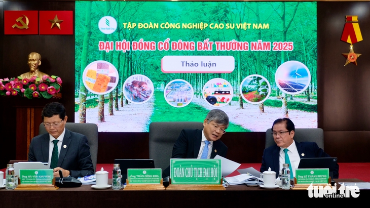 Tập đoàn Công nghiệp Cao su Việt Nam - Ảnh 1.