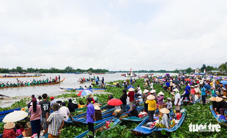 Ngày hội Ok-om-bok kết nối cộng đồng dân tộc ở An Giang - Ảnh 4.