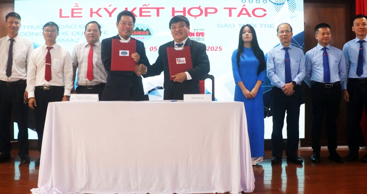 Báo Tuổi Trẻ và Trường cao đẳng Công nghệ Quốc tế Lilama 2 ký kết hợp tác - Ảnh 2.