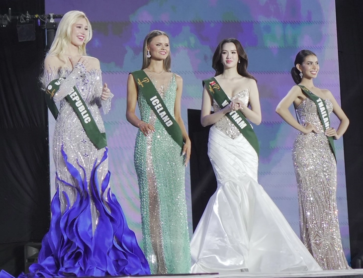 Người đẹp Cộng hòa Czech là Hoa hậu Trái đất 2025, Trịnh Mỹ Anh là Miss Earth Water - Ảnh 1. Hoa hậu Trái đất - Ảnh 3.