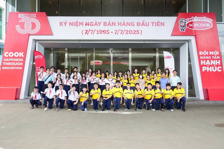 Khơi mở kiến thức từ chuyến tham quan Nhà máy kì Acecook- Ảnh 1. Acecook - Ảnh 1.