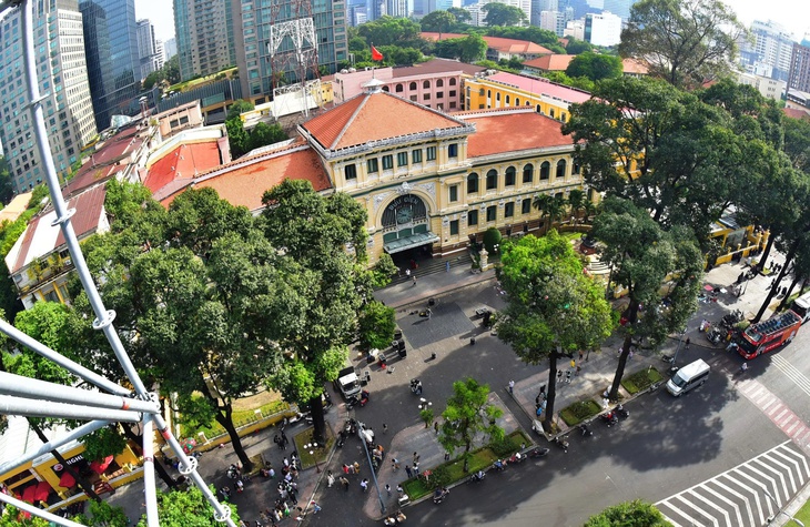 Chính thức đề nghị xếp hạng di tích tòa nhà Bưu điện TP.HCM - Ảnh 1. Bưu điện TP.HCM - Ảnh 1.