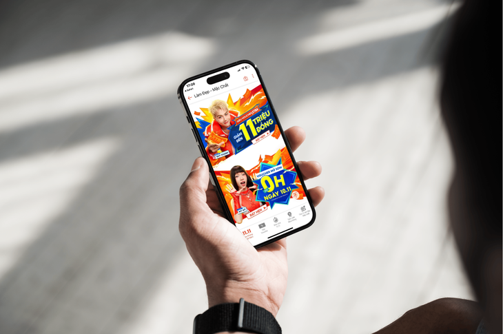 Shopee Mega Sale 11-11: Góp phần thúc đẩy tiêu dùng cuối năm - Ảnh 1. Shopee - Ảnh 1.