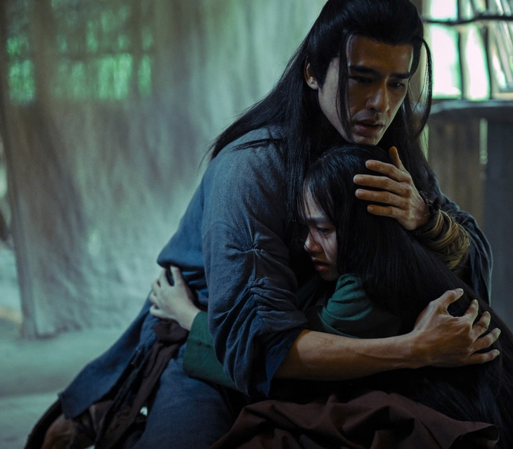 Lương Thế Thành ở trần, quay phim 4 ngày giữa thời tiết lạnh giá - Ảnh 1. Lương Thế Thành - Ảnh 1.