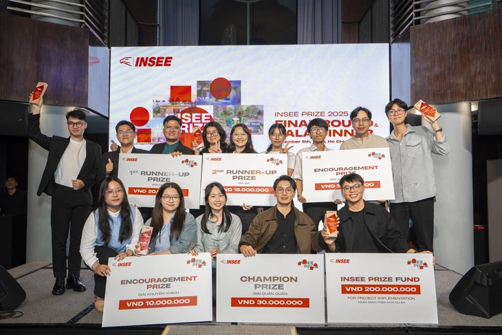 INSEE Prize 2025 trao giải cho 5 mô hình thiết kế đặc sắc - Ảnh 1.