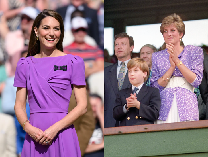 Kate Middleton tái hiện phong cách thời trang của Công nương Diana - Ảnh 4.
