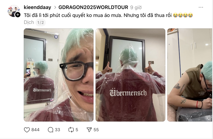 2 đêm diễn của G-DRAGON tại Việt Nam có thể có mưa, fan quyết tắm mưa cùng thần tượng - Ảnh 5.