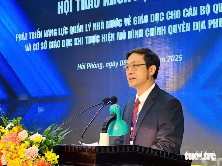 Quá nửa số công chức cấp xã làm quản lý giáo dục lại không có chuyên môn, kinh nghiệm - Ảnh 1.