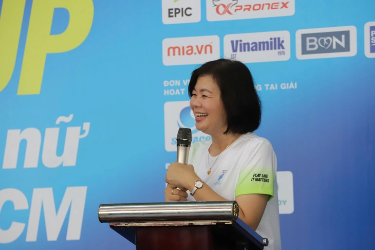 Nội dung 'Gia đình' lần đầu được đưa vào Giải pickleball báo Phụ Nữ TP.HCM - Ảnh 2.