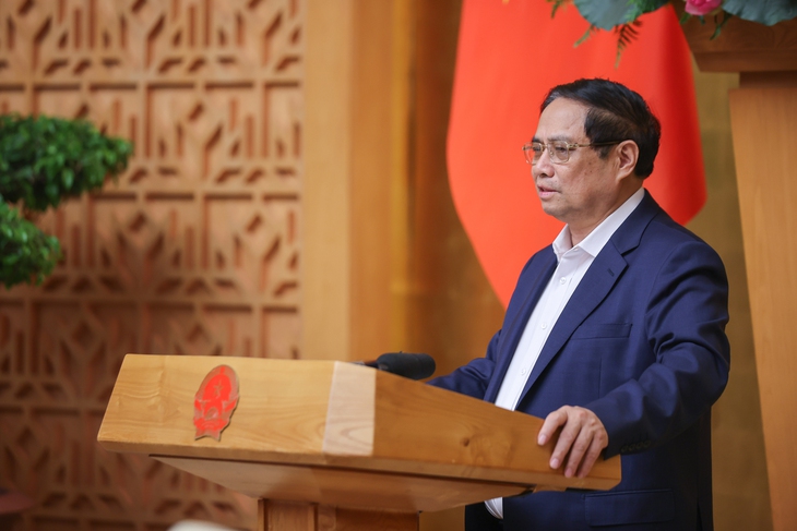 Thủ tướng Phạm Minh Chính chủ trì họp Chính phủ thường kỳ tháng 10, trực tuyến với 34 địa phương - Ảnh 1. họp Chính phủ - Ảnh 1.