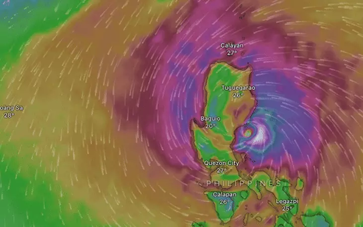 Siêu bão Phượng Hoàng khiến hai người Philippines thiệt mạng - Ảnh 3.